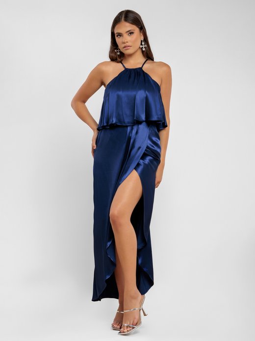 Damen Midi-Kleid