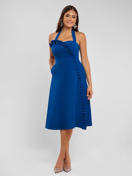 Damen Midi Kleid