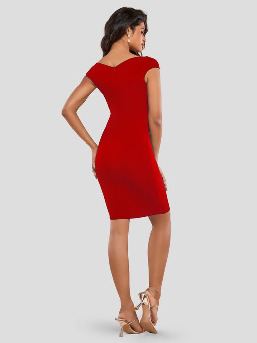 Damen Midi-Kleid