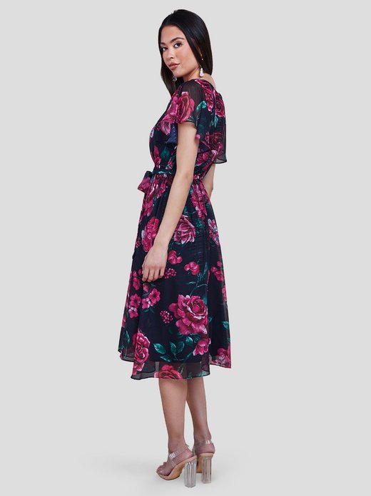 Damen Midi Kleid