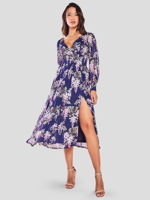 Damen Midi Kleid