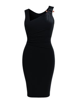 Damen Midi-Kleid