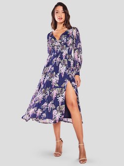 Damen Midi Kleid