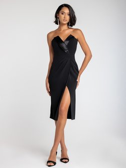 Damen Midi-Kleid