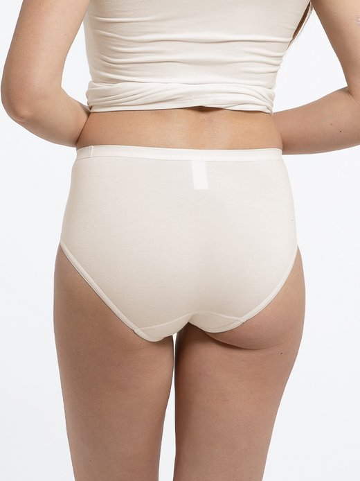 Damen Midi Slip - 3er-Pack Bambus