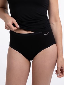 Damen Midi Slip - 3er-Pack Bambus