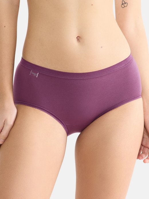 Damen Midi Slip - 3er Pack Basic+