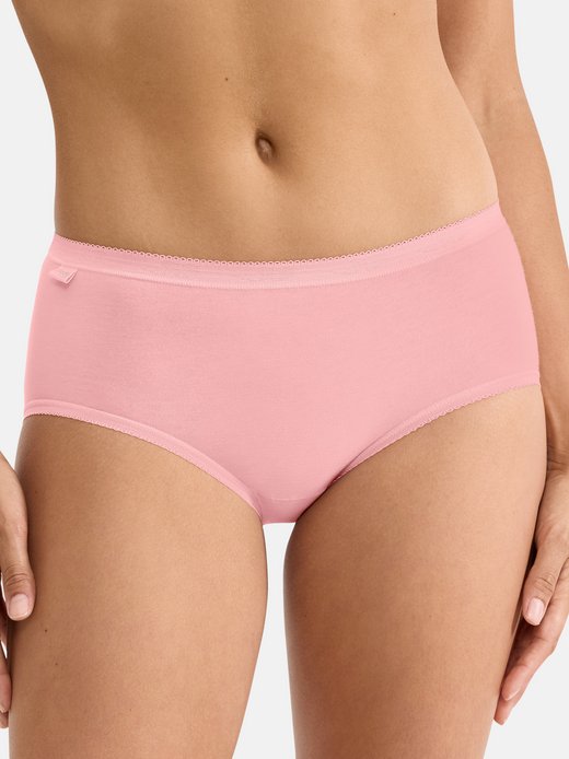 Damen Midi Slip - 3er Pack Basic+