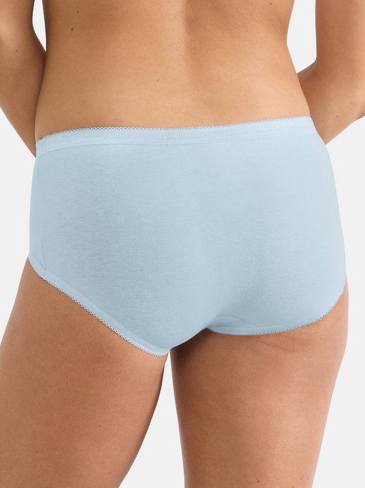 Damen Midi Slip - 3er Pack Basic+