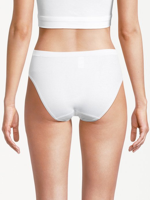 Damen Midi Slip - 3er Pack Feinripp