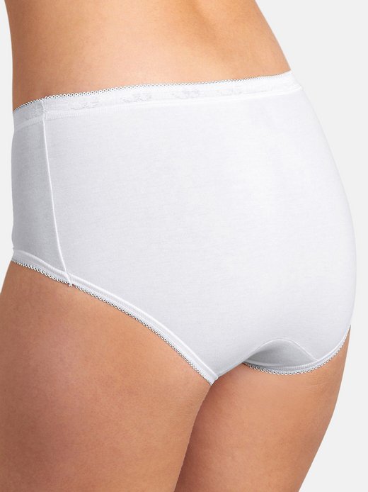 Damen Midi Slip - 4er Pack Basic+