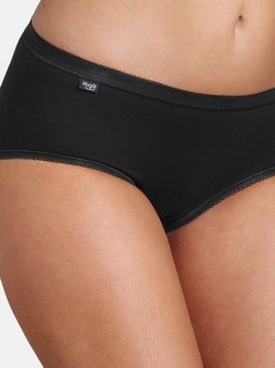 Damen Midi Slip - 4er Pack Basic+