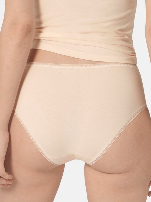 Damen Midi Slip - 4er Pack Go