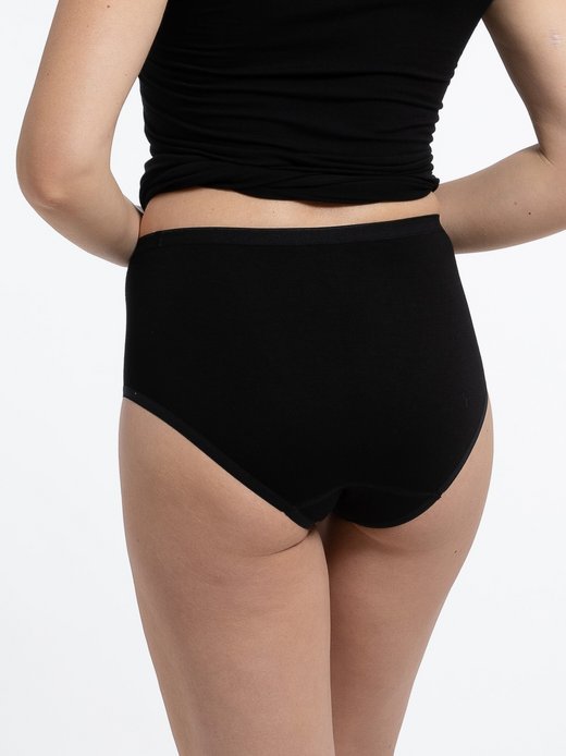 Damen Midi Slip - 5er-Pack Bambus