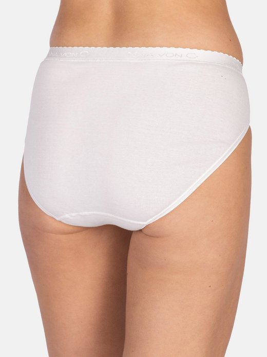 Damen Midi Slip - 5er Pack Basic