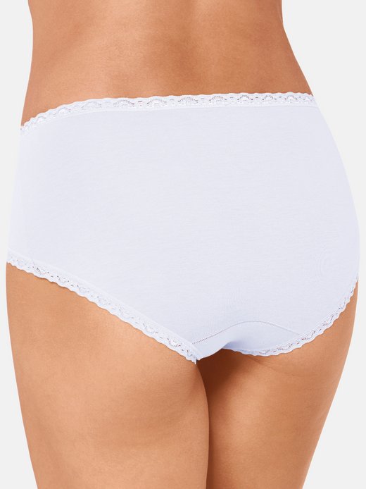 Damen Midi Slip - 6er Pack 24/7 Cotton Lace