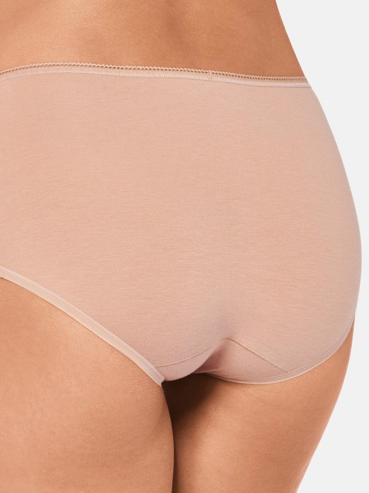 Damen Midi Slip - 6er Pack 24/7 Cotton