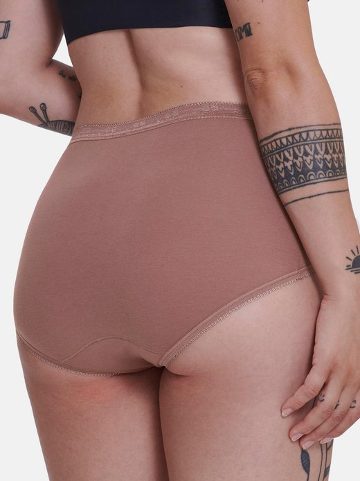 Damen Midi Slip - 6er Pack Basic+