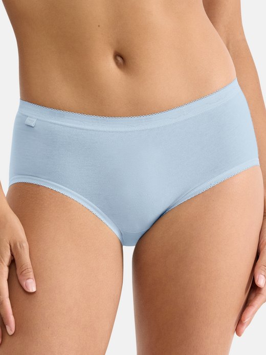 Damen Midi Slip - 6er Pack Basic+