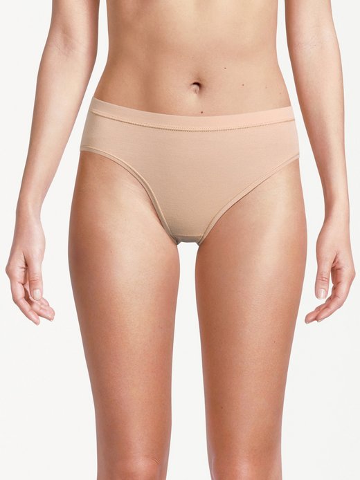 Damen Midi Slip - 6er Pack Feinripp