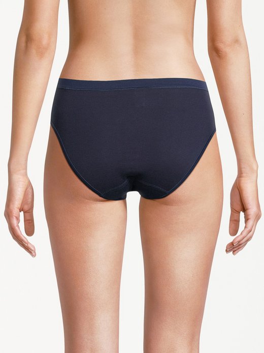 Damen Midi Slip - 6er Pack Feinripp