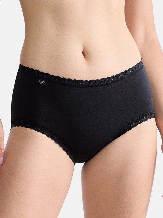 Damen Midi Slip - 9er Pack 24/7 Cotton Lace