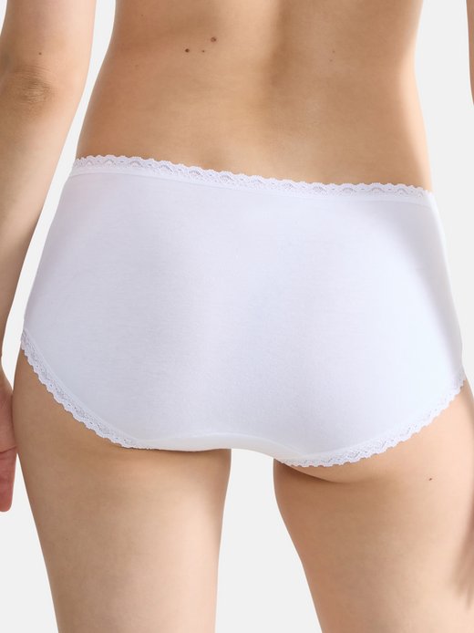 Damen Midi Slip - 9er Pack 24/7 Cotton Lace