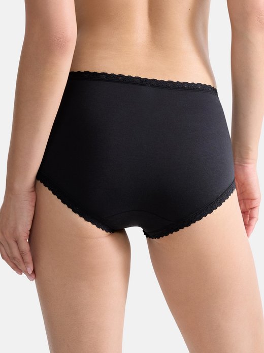 Damen Midi Slip - 9er Pack 24/7 Cotton Lace