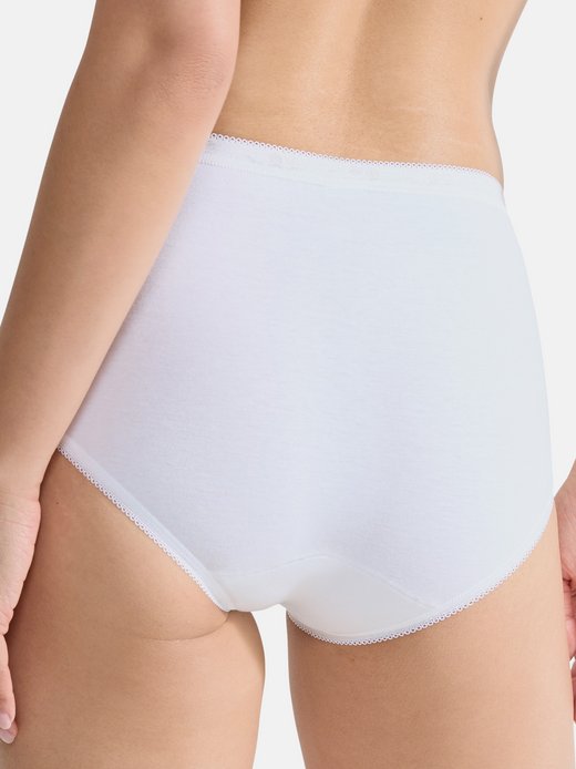 Damen Midi Slip - 9er Pack Basic+