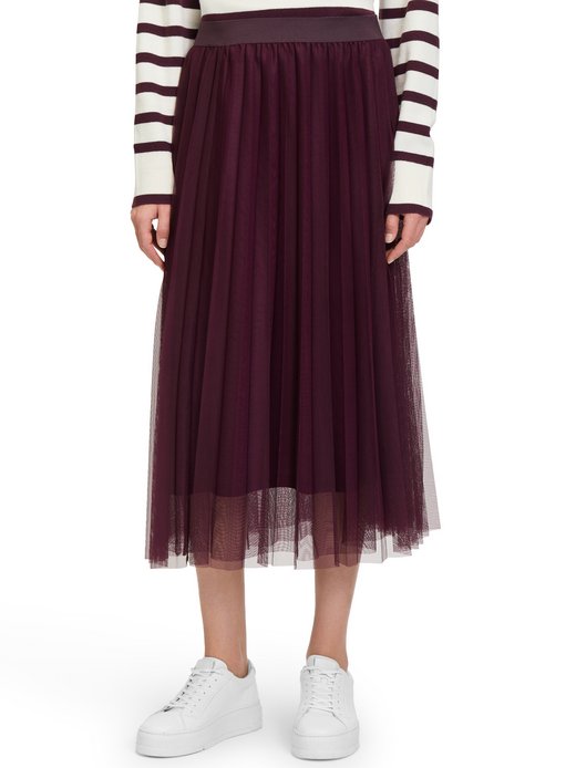 Damen Midi-Tüllrock