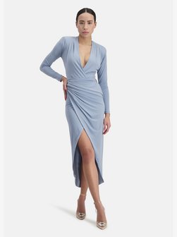 Artikelbild Damen Midikleid - MICIMA von Nicowa in hellblau uni