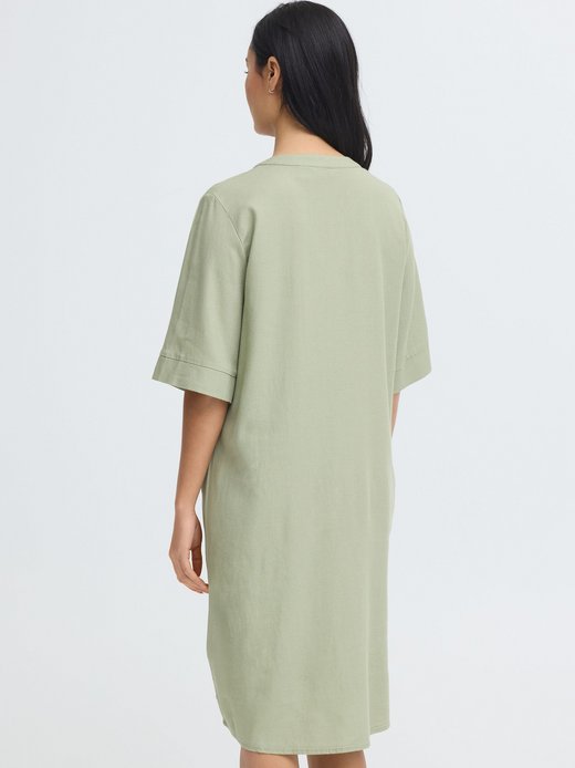 Damen Midikleid - OXNInna Linen Mix