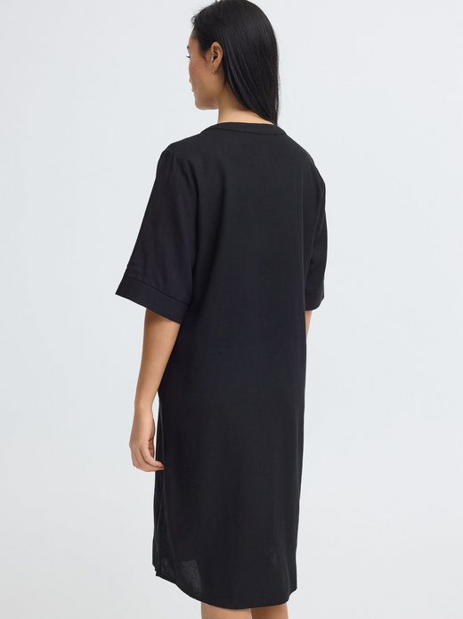 Damen Midikleid - OXNInna Linen Mix