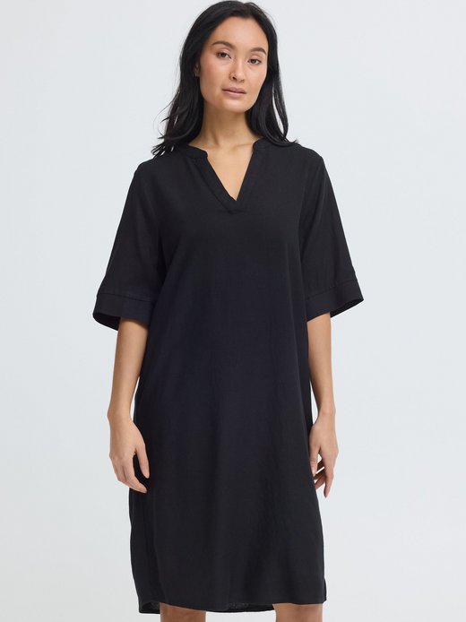 Damen Midikleid - OXNInna Linen Mix