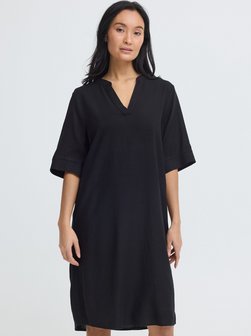Damen Midikleid - OXNInna Linen Mix