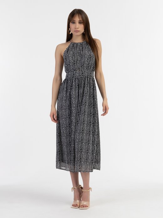 Damen Midikleid aus Chiffon