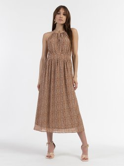 Damen Midikleid aus Chiffon