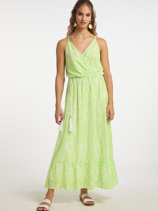 Damen Midikleid mit Batikprint