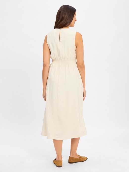 Damen Midikleid mit Leinen-Anteil - MSCHDisa