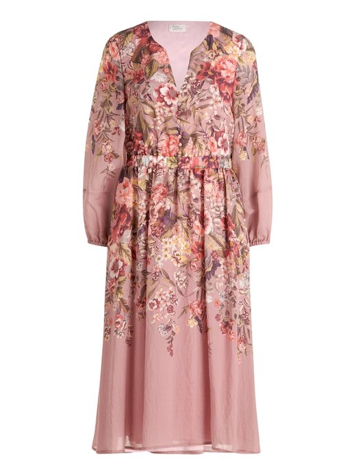 Damen Midikleid