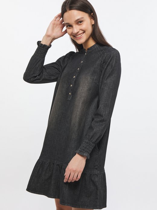 Damen Midikleid