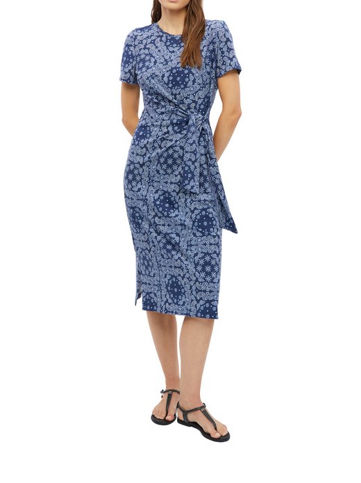 Damen Midikleid