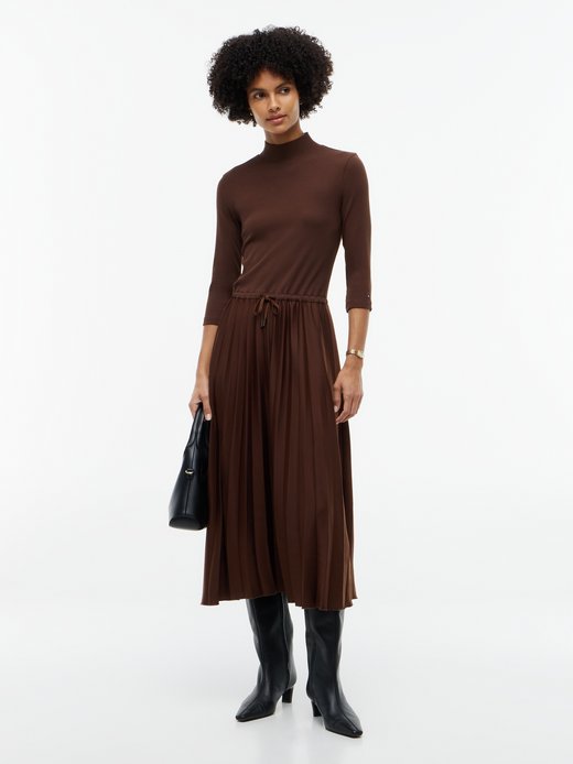 Damen Midikleid