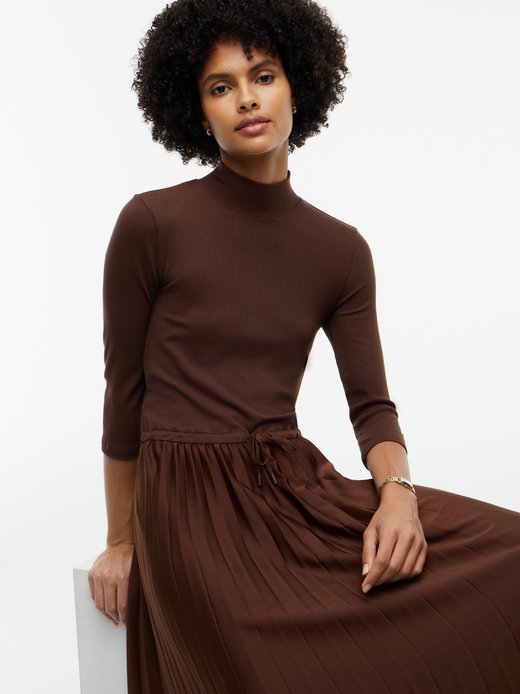 Damen Midikleid