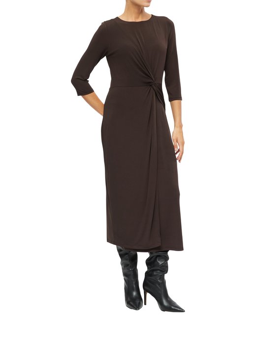 Damen Midikleid