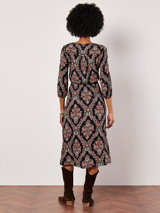 Damen Midikleid