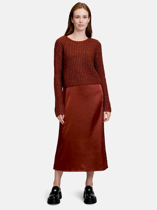 Damen Midikleid