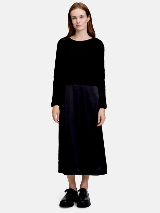 Damen Midikleid