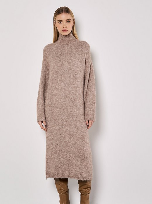 Damen Midikleid