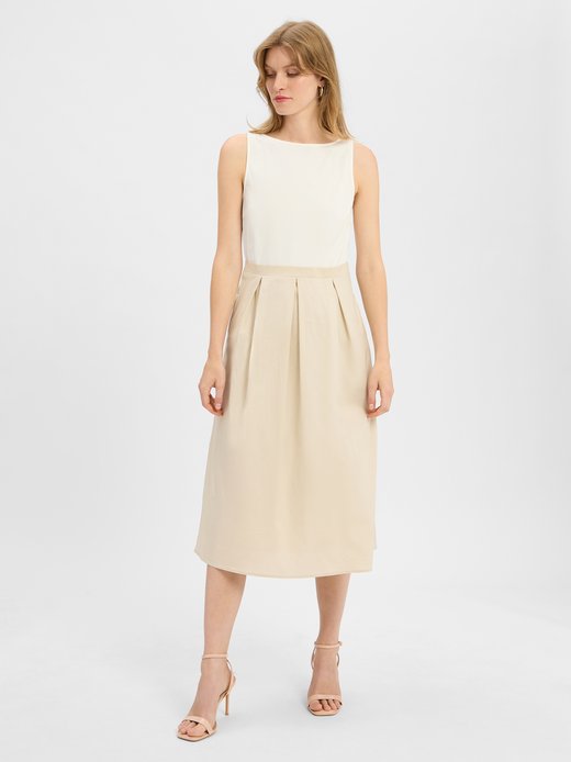 Damen Midikleid